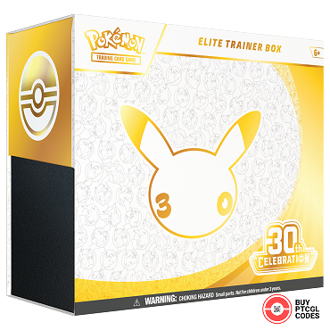 30th Celebration Elite Trainer Box - PTCGL Codes
