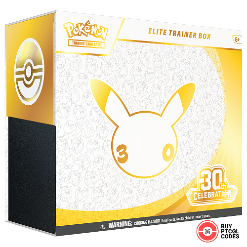 30th Celebration Elite Trainer Box - PTCGL Codes